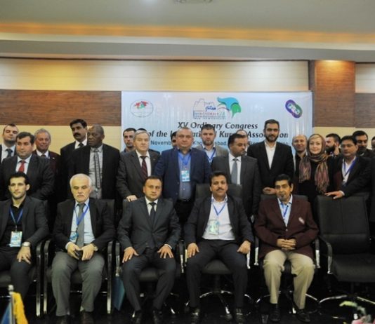 Asociación Internacional de Kurash celebró su XV Congreso Ordinario