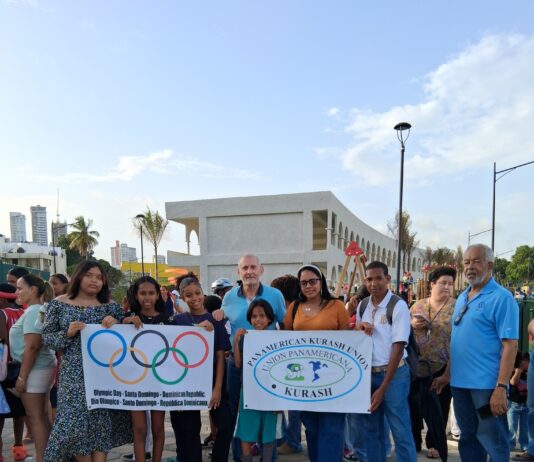 Union Panamericana de Kurash desarrolla caminata en el Dia Olímpico / Panamerican Kurash Union holds walk for Olympic Day