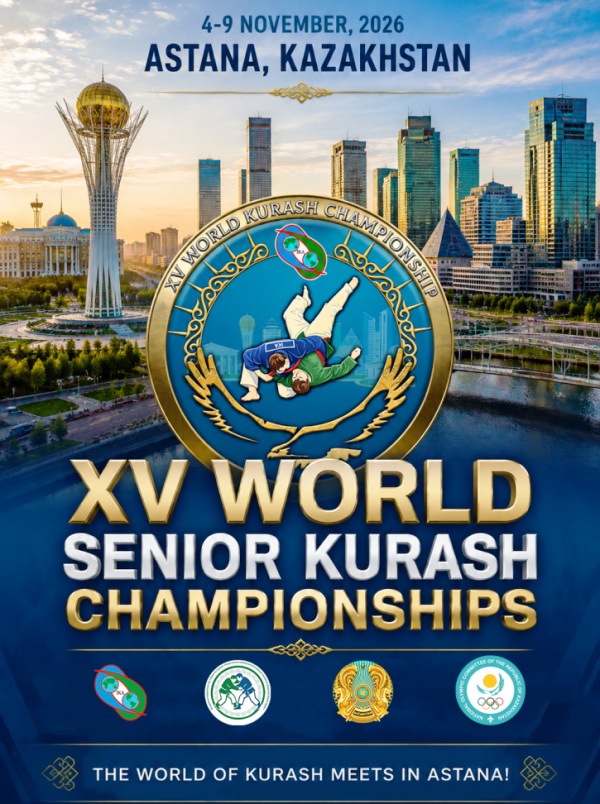 AFICHE XV CAMAPEONATO MUNDIAL KURASH 2026